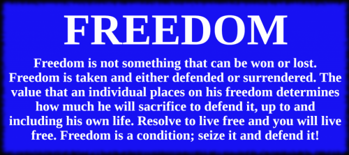 freedom