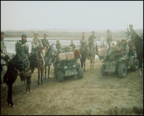 with afghan rebels