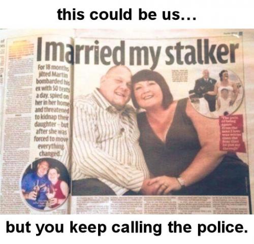 i married my stalker
