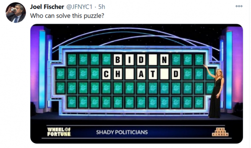 Biden Cheated Board