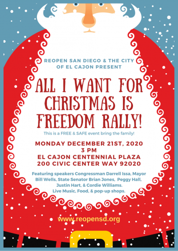 Re-open San Diego Rally