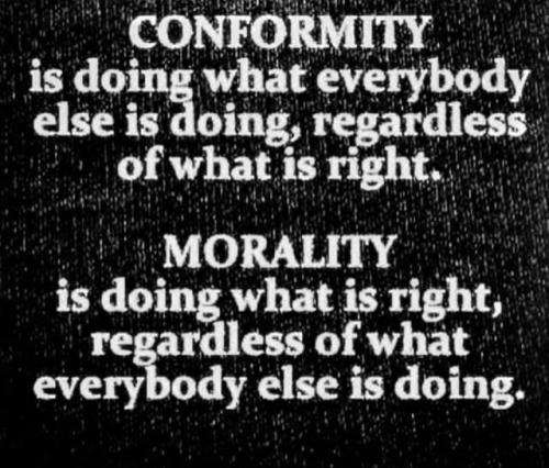 Conformity
