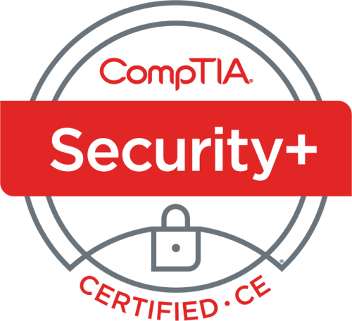 SecurityPlus Logo Certified CE