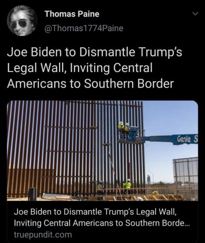 Biden wall