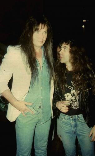 Blackie Lawless & Steve Harris