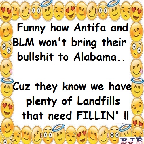 1 Antifa blm alabama land fills