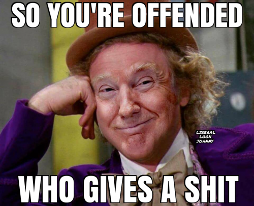 Trump offended