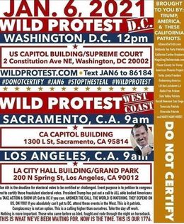 Jan 6th protest