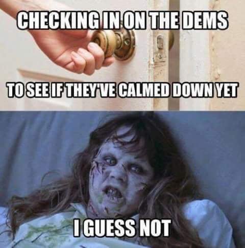 Democrats nnot calm