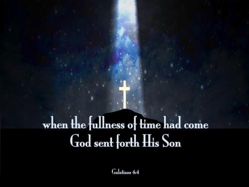 Galatians+4-4+God+Sent+Forth+His+Son+blue