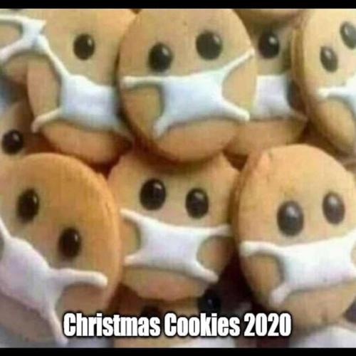 2020 Christmas Cookie Mask