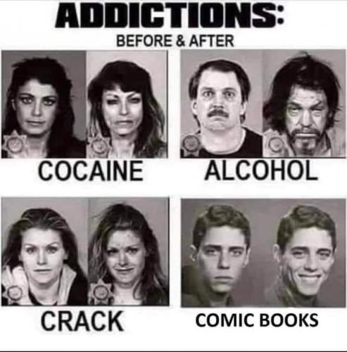 Before and after comics