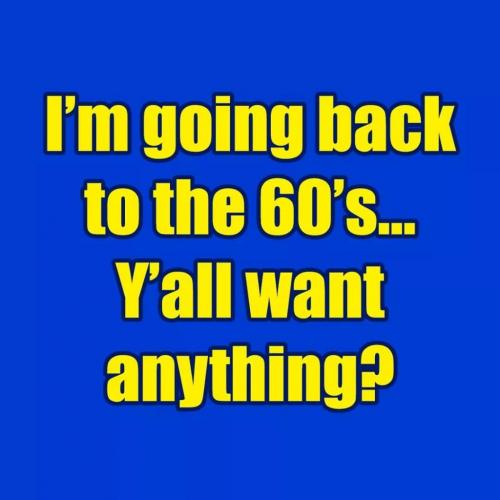 BACK TO 60'S