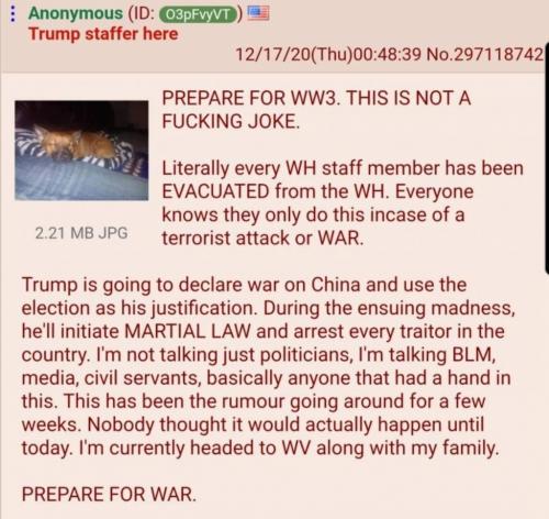 Preparing for war