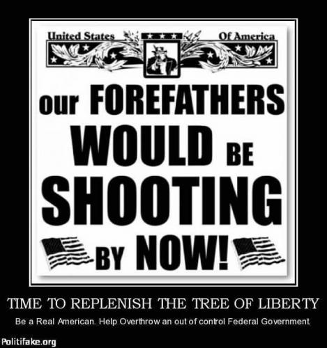 Forefathers WOULD B SHOOTING