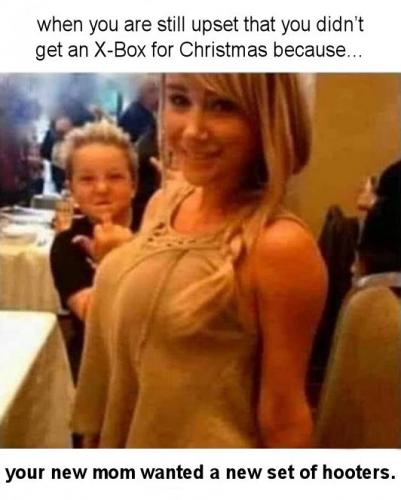 when you are still upset that you didnt get a new x-box for Christmas