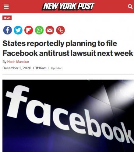 new york post fb anti trust Capture