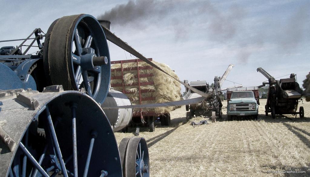 steam-threshing