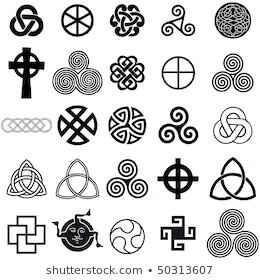 set-celtic-symbols-icons-vector-260nw-50313607