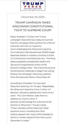 #KeepFightingForElectionIntegrity