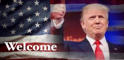 Welcome Trump 1