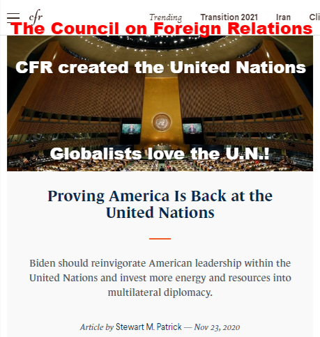 CFR-Biden and the United Nations