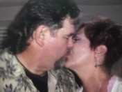 denice and Gater marriage kiss