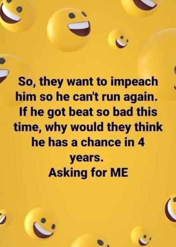 SO HE CAN'T RUN AGAIN