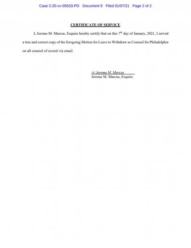 Withdrawing and accusing the President of committing a crime