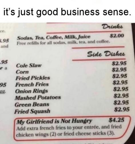 its just good business sense