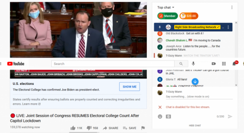Screenshot_2021-01-06 ? LIVE Joint Session of Congress RESUMES Electoral College Count After Capitol Lockdown