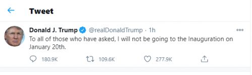 Trump TWEET