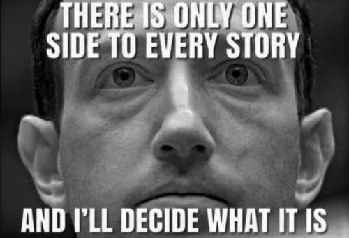 There Is Only One Side To Every Story - Zuck - meme