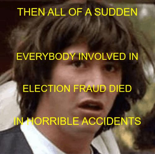 KEANU ELECTION FRAUD