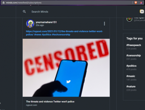 TWATTER WON'T PUNISH BLM