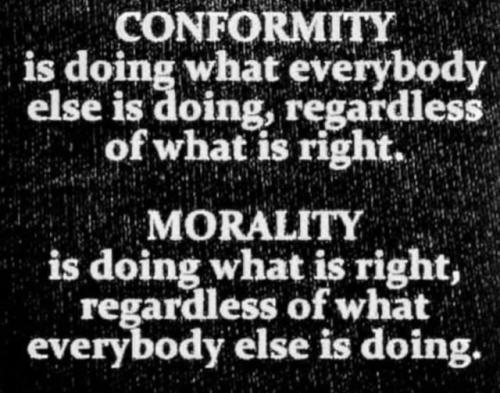 Conformity