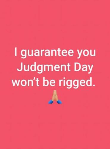 JUDGEMENT DAY