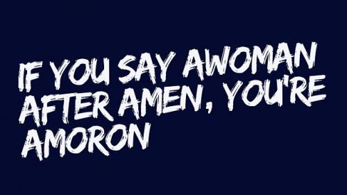 AWOMAN AMORON MEME