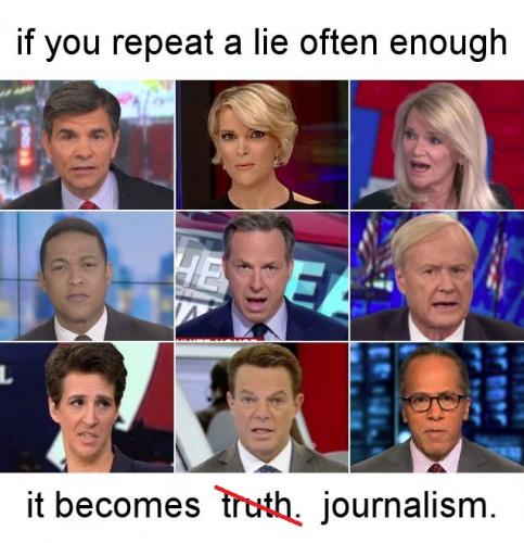 if you repeat a lie often enough