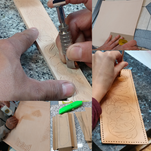 Intermediate Leathercraft Class at Standing Bear's Trading Post