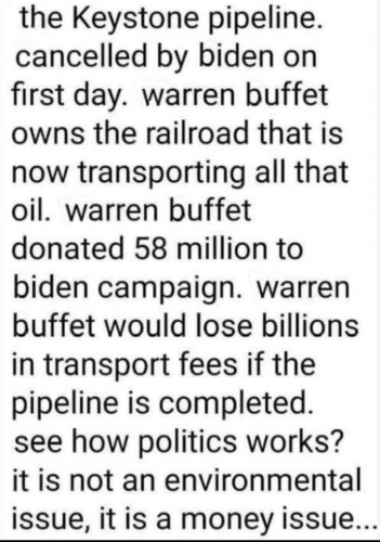 Warren Buffet Railroad