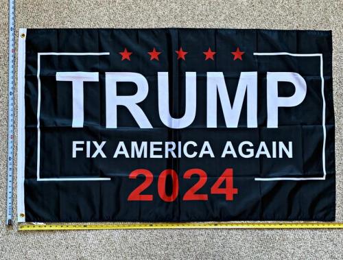 TRUMP FIX AMERICA AGAIN YARD SIGN