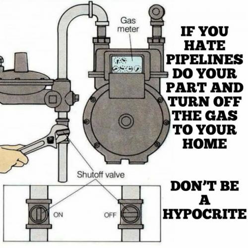 pipeline hypocracy