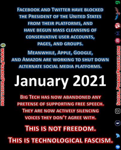 Big Tech - Free Speech - Web-Social