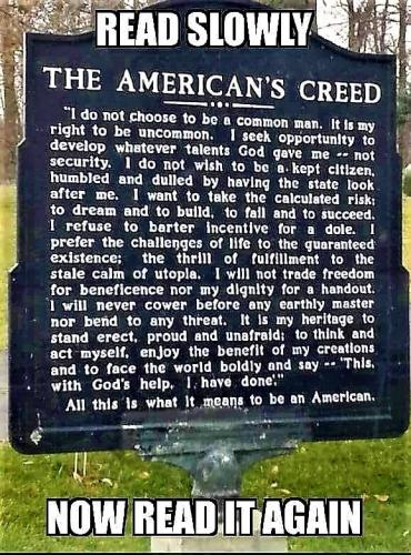 americans creed