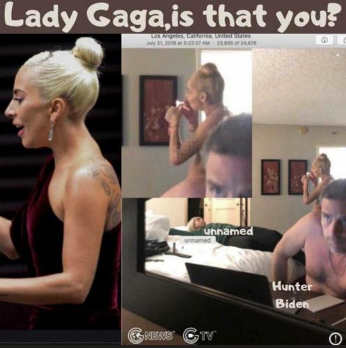 LADY GAGA HUNTER SMOKING CRACK