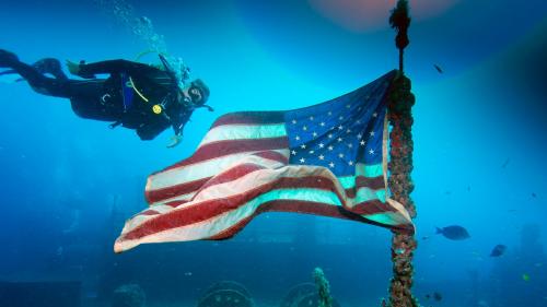 John G Flag on the S.G.__01