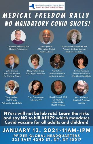 NY Medical Freedom Rally