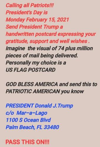 calling all patriots