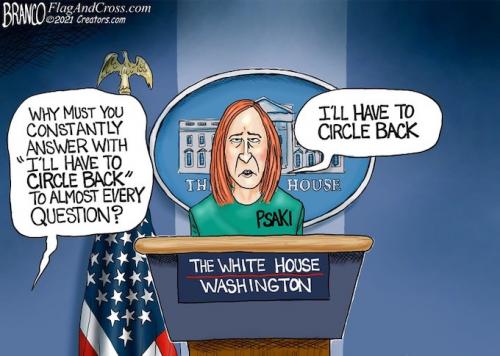 BIDEN PRESS SECRETARY CARTOON